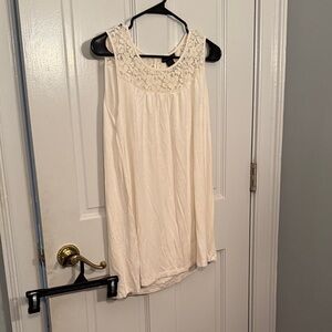 NWOT Madison Studio Cream Lace Top